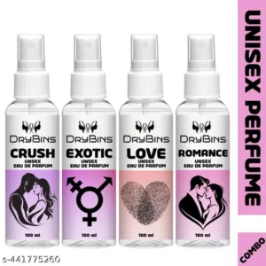 Drybins Perfume Set (100ml x 4) – Love, Crush, Romance & Exotic